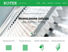 Tablet Screenshot of kotek.net.pl